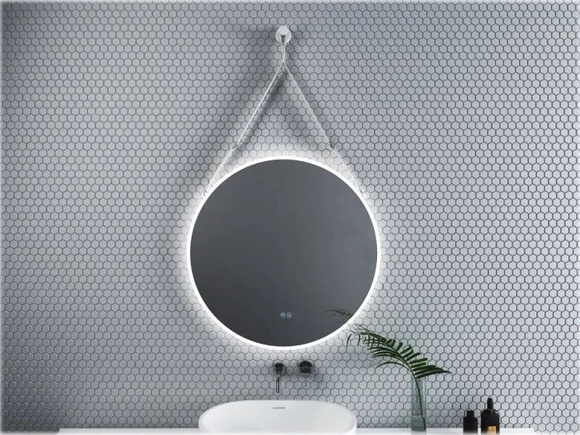 Стилно LED огледало за баня Месина D800