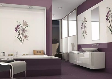 Плочки за баня - колекция Intensity Purple